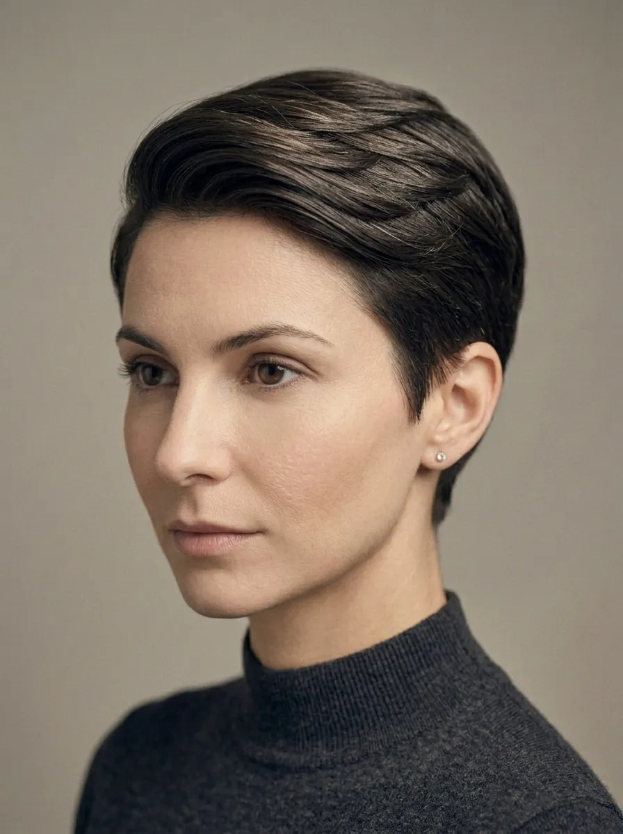 Sleek Pixie With Subtle Layers
