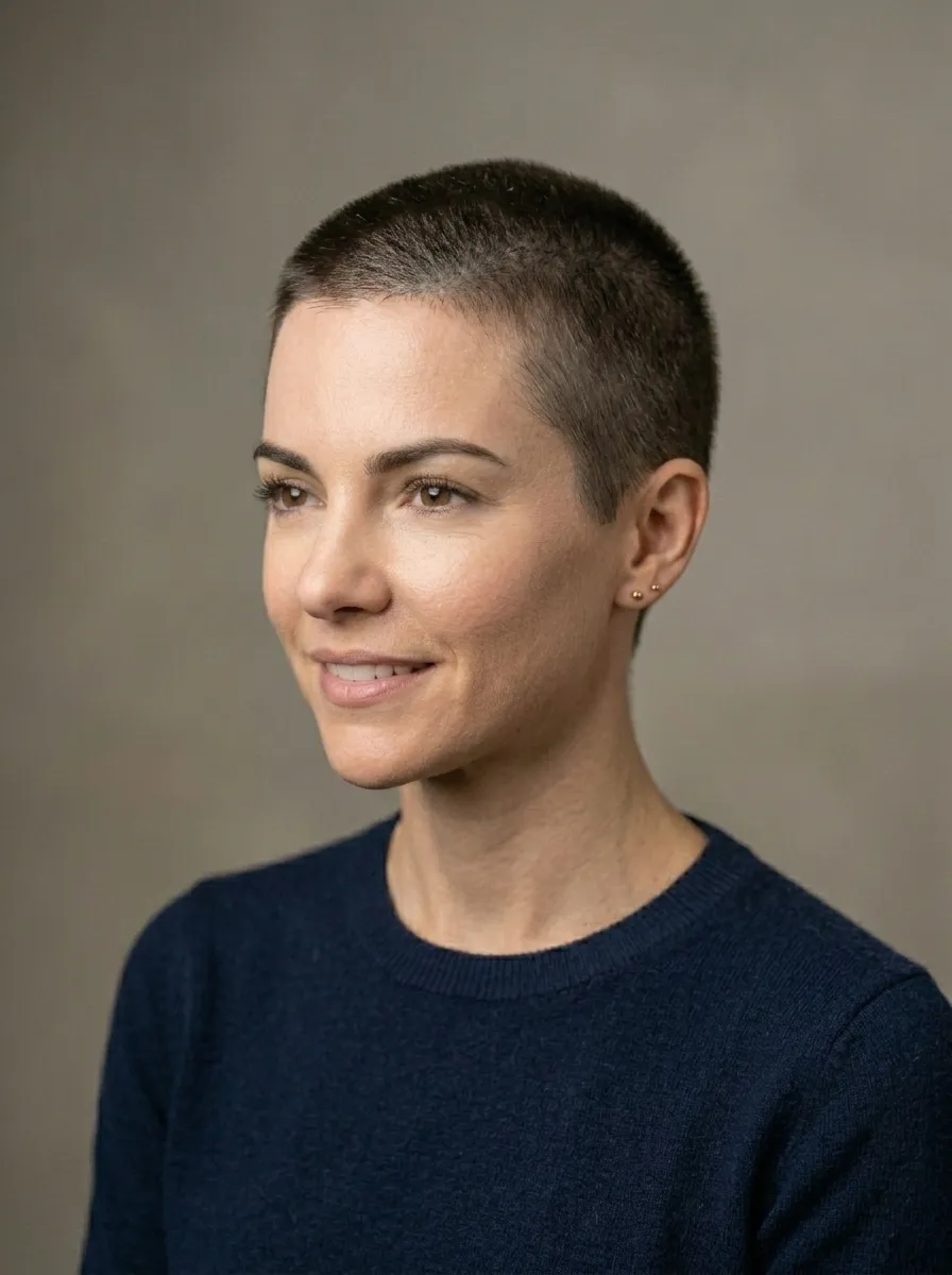 Layered Pixie With Lifted Top