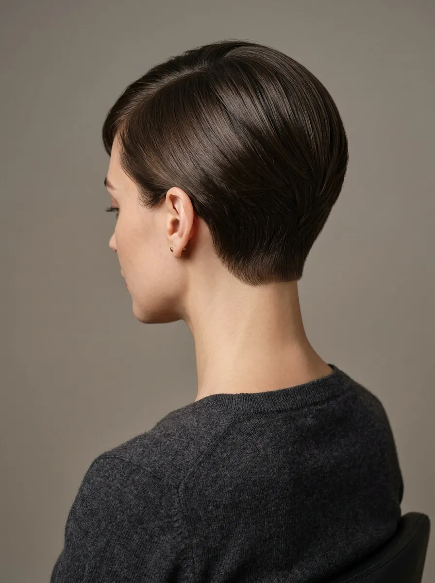 Pixie With Polished Back