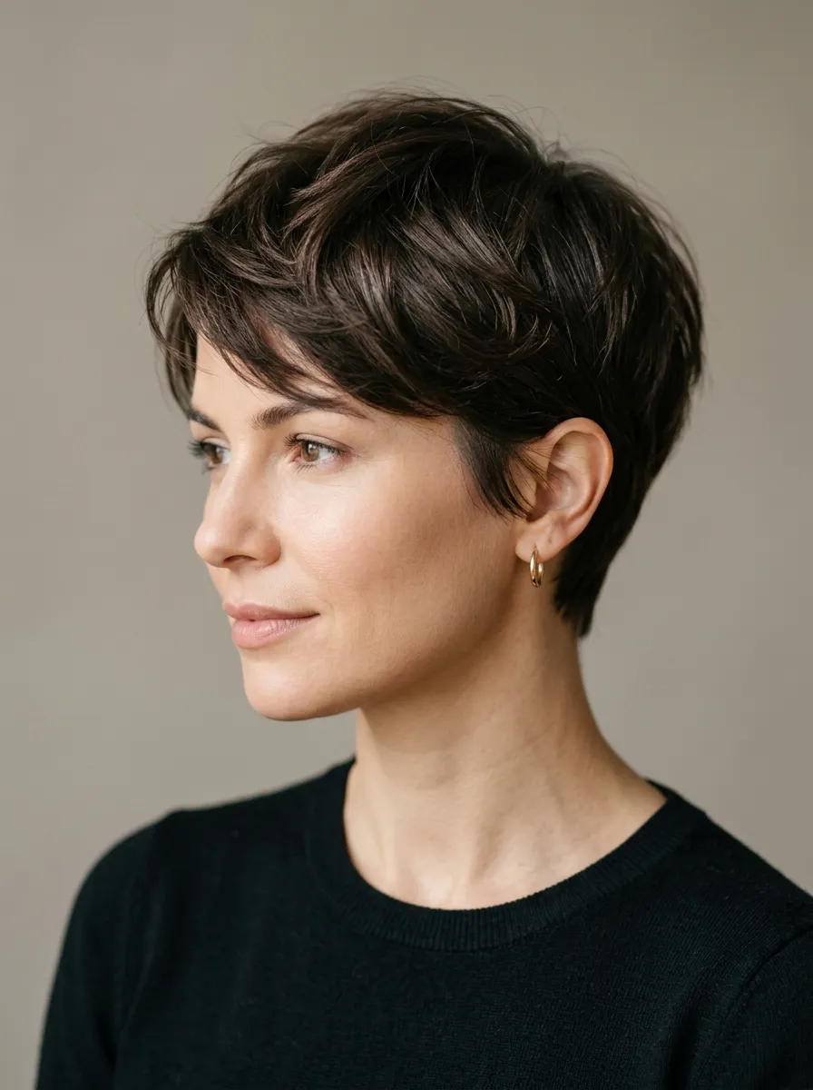 Pixie With Feathered Crown