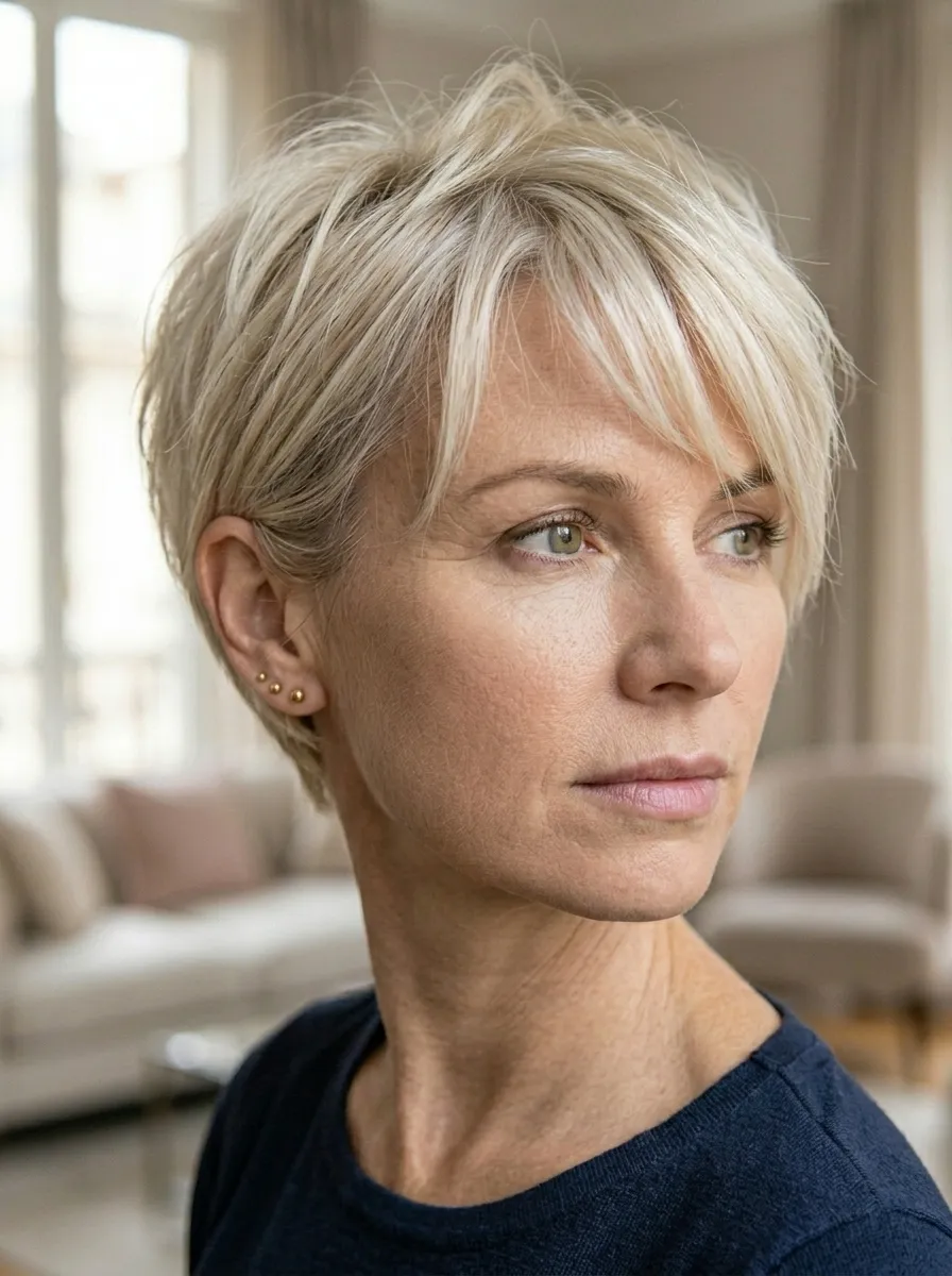 Pixie with Soft Fringe