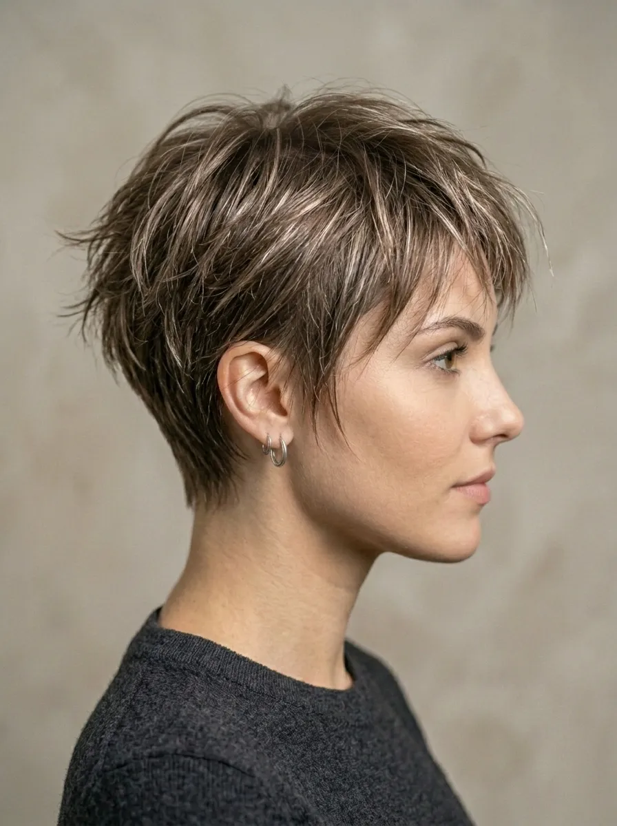 Pixie With Wispy Ends