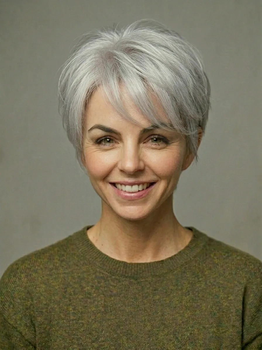 Choppy Pixie with Wispy Bangs