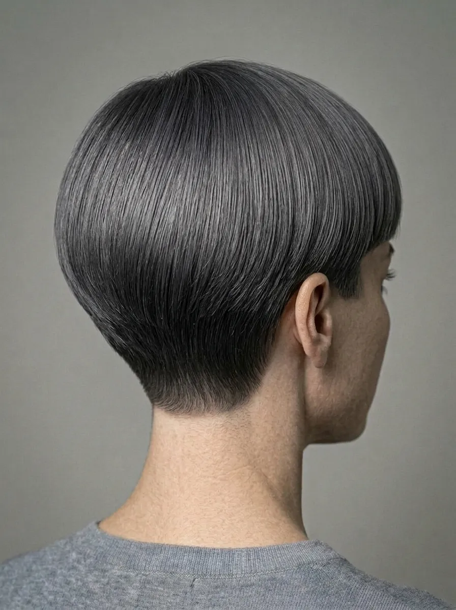 Rounded Bowl-Blend Pixie