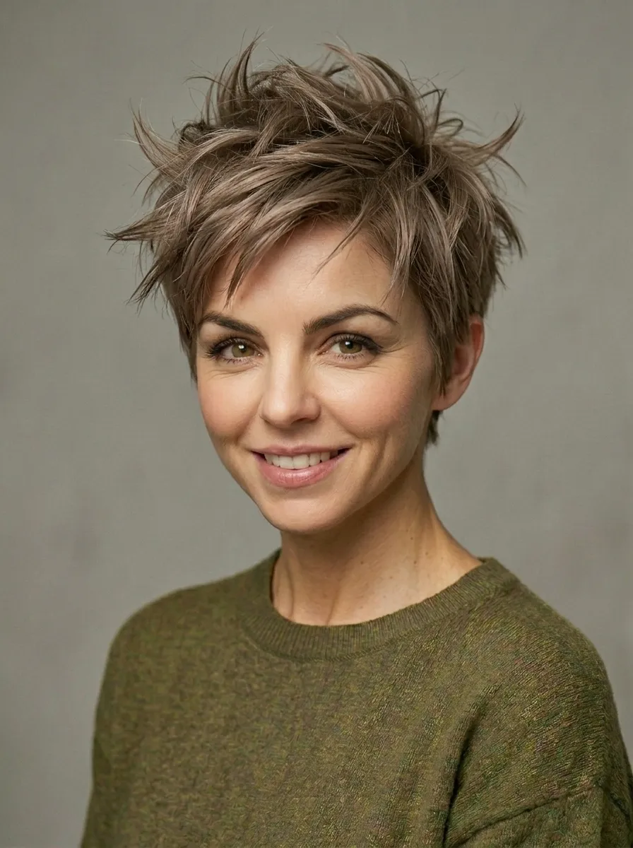 The Spiky Fine-Hair Pixie