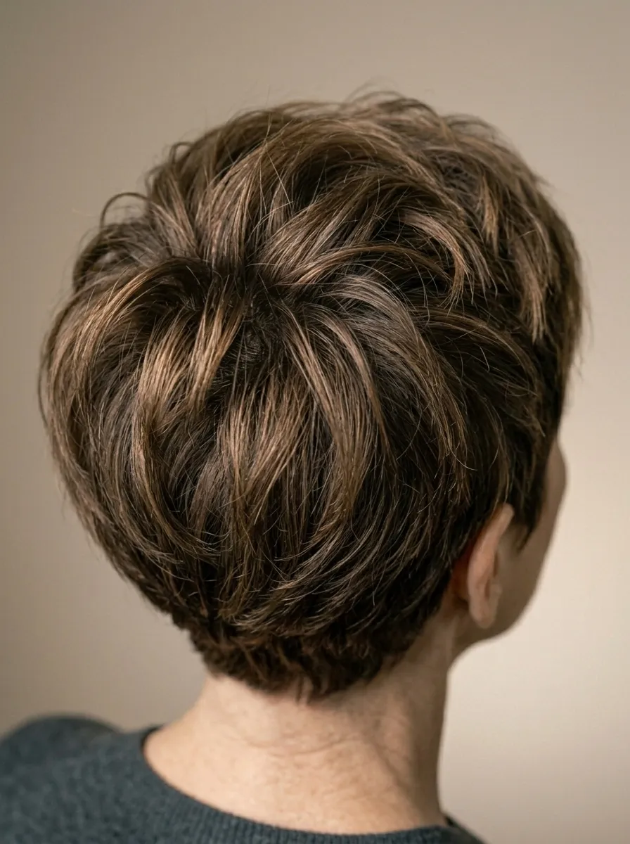 The Choppy Crown Layer Cut