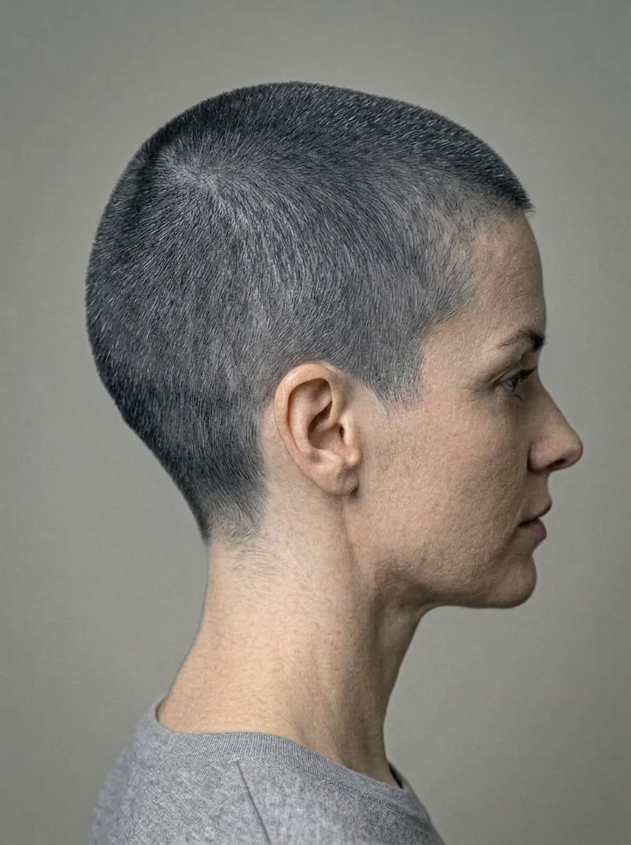 Ultra-Short Charcoal Buzz