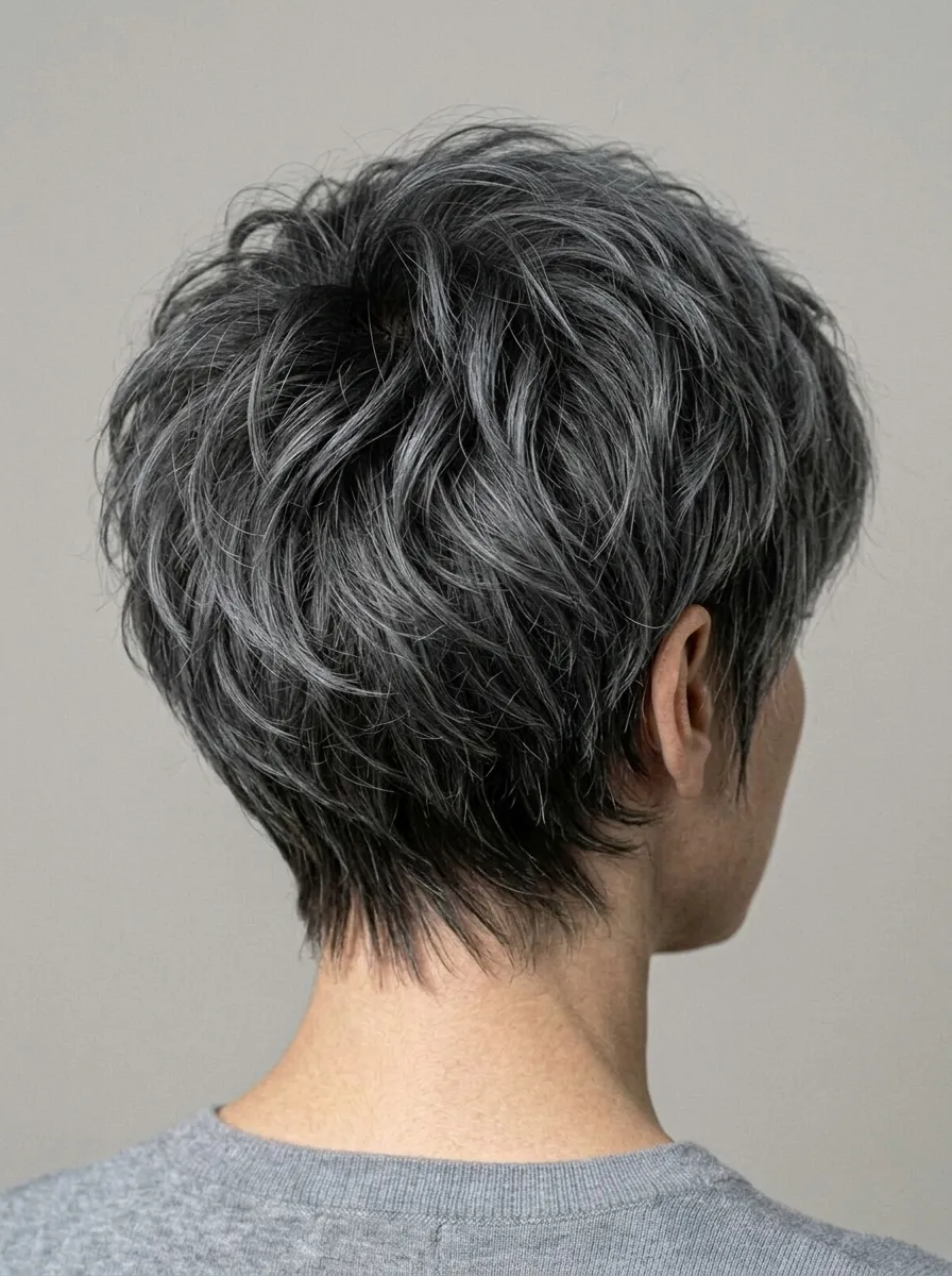 Voluminous Shaved-Side Crop