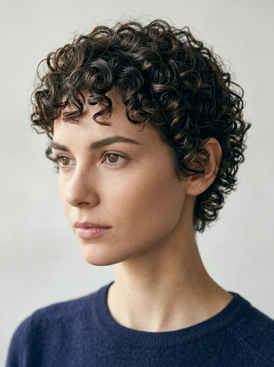 The Curly Pixie