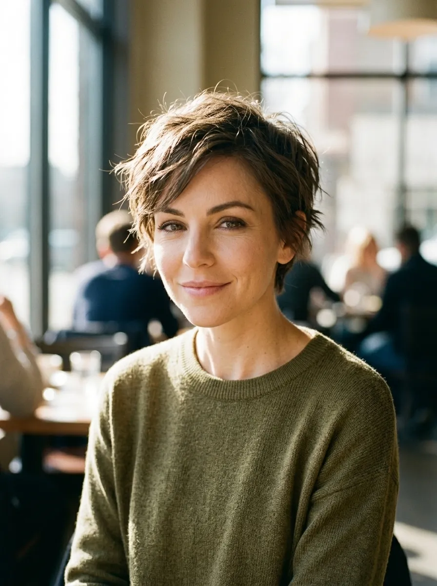 The Messy Bedhead Pixie