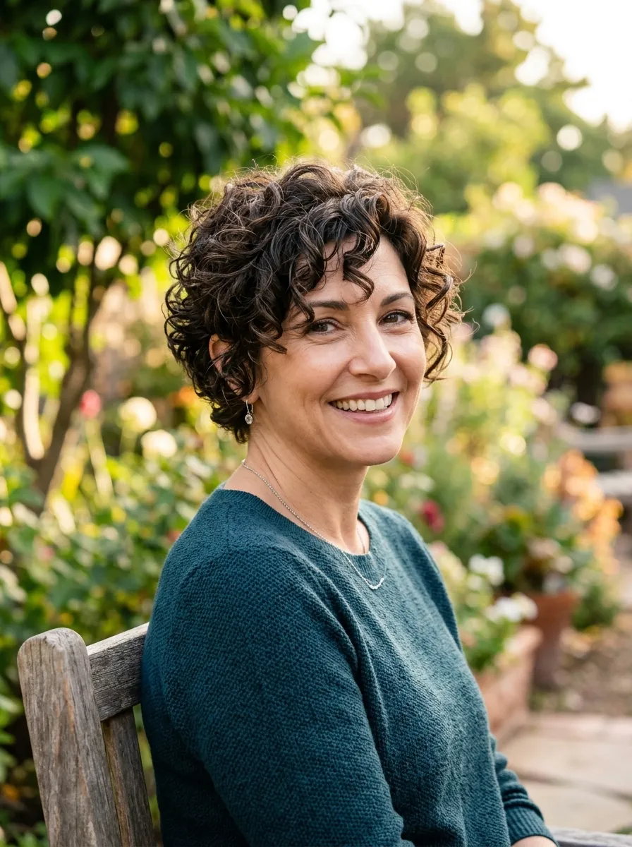 Curly Pixie