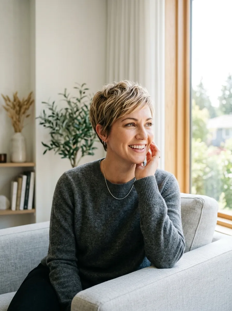 Lightly Layered Pixie