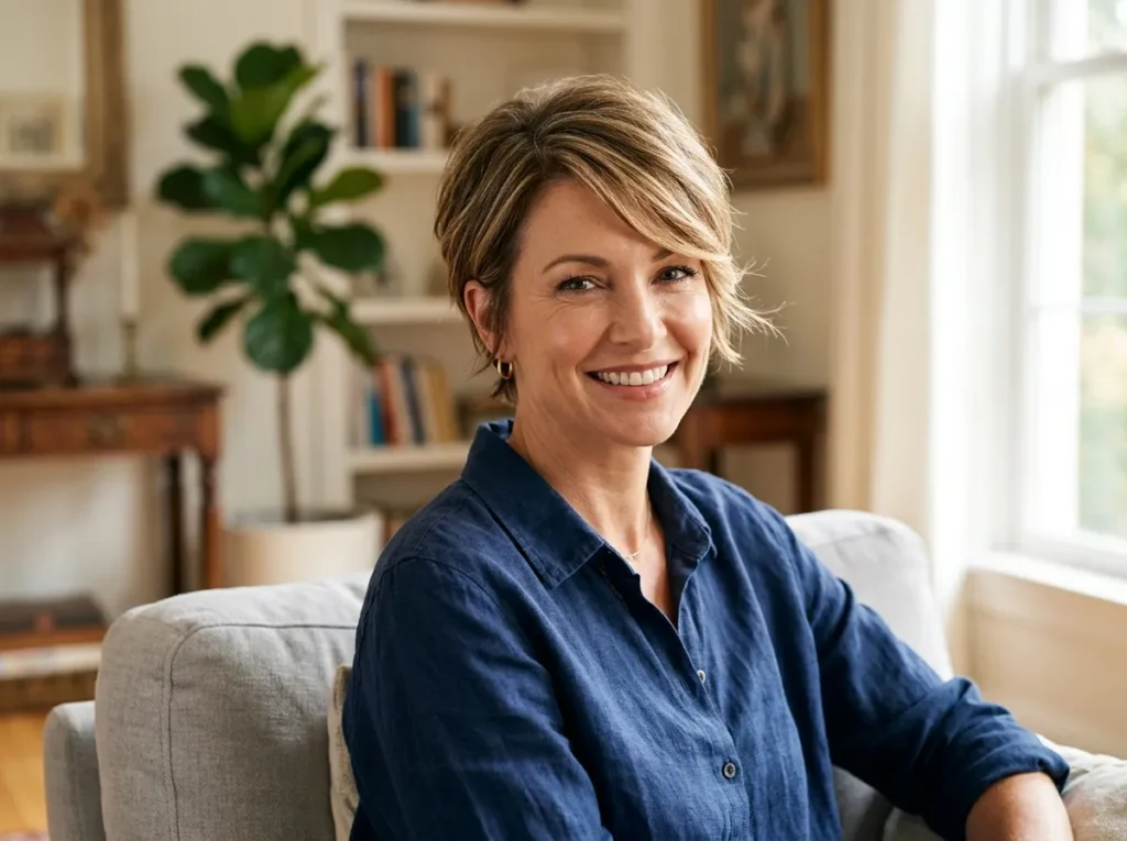 Pixie Haircut for Women Over 40