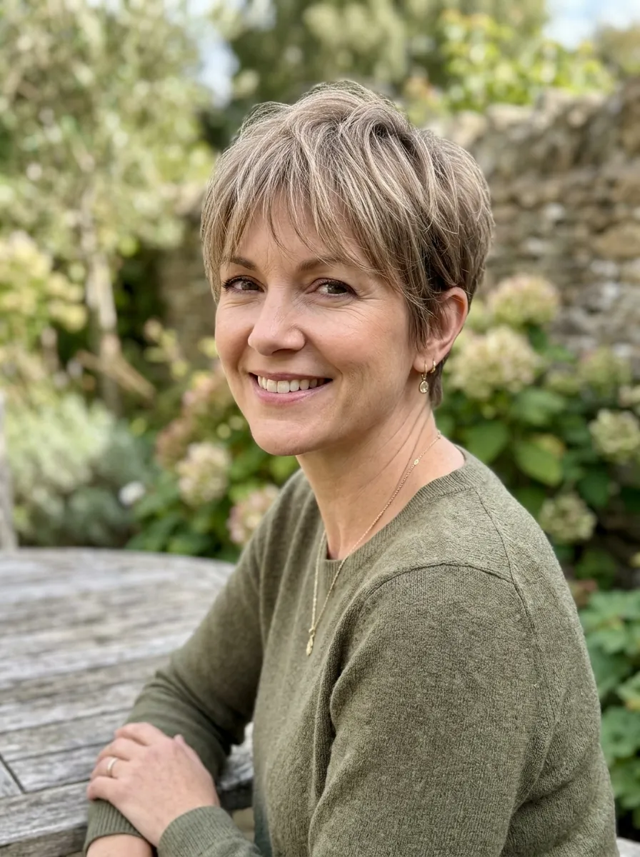 Pixie with Wispy Bangs