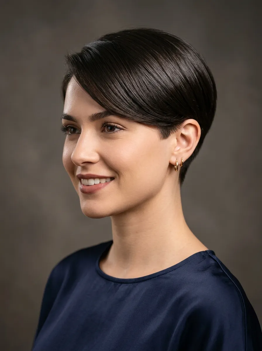 Polished Tapered Pixie