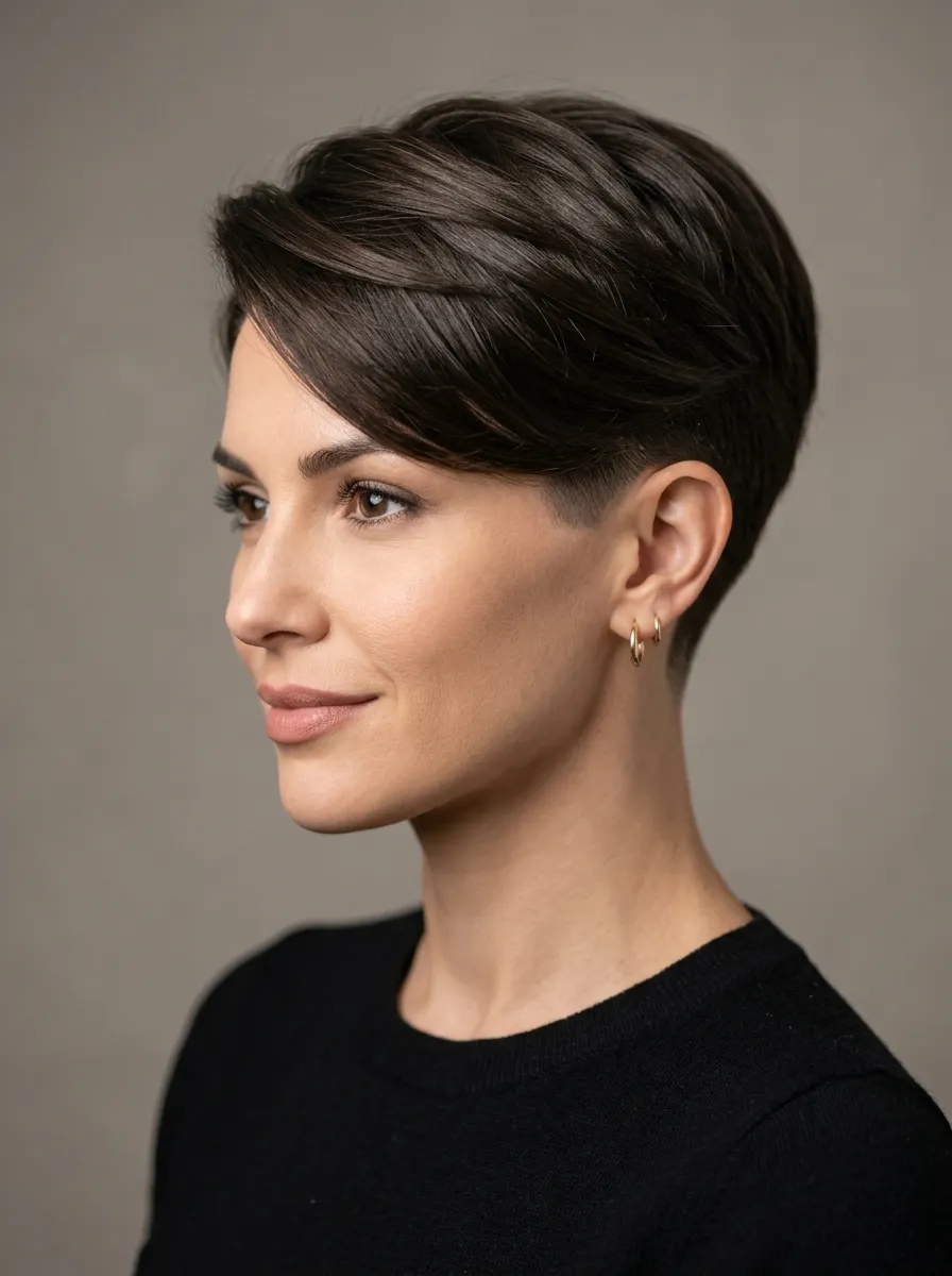 Smooth Side Tapered Pixie