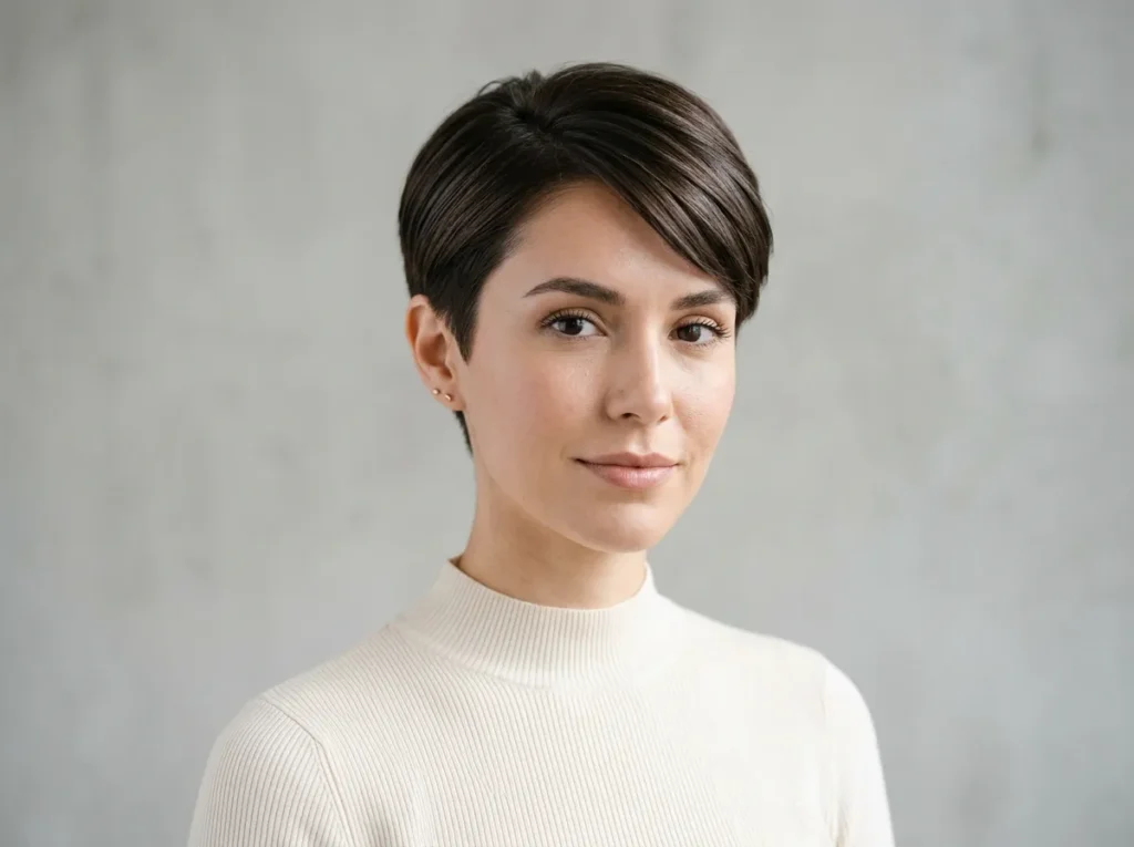 Tapered Pixie Haircut