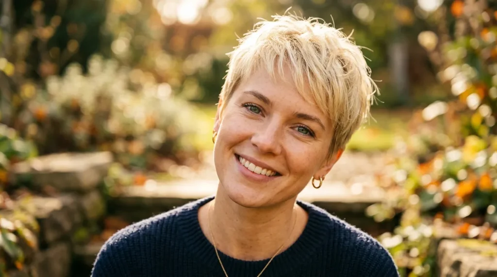 Blonde Pixie Haircuts