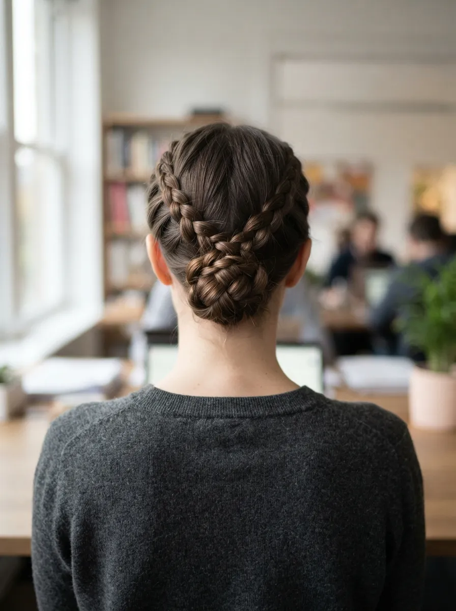 Double Braided Bun