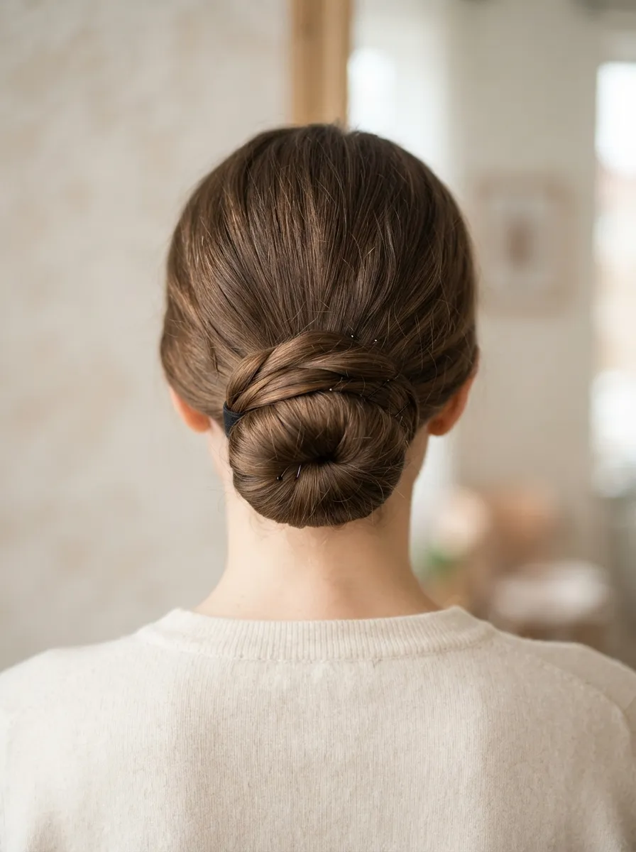 Wrap Around Ponytail Bun