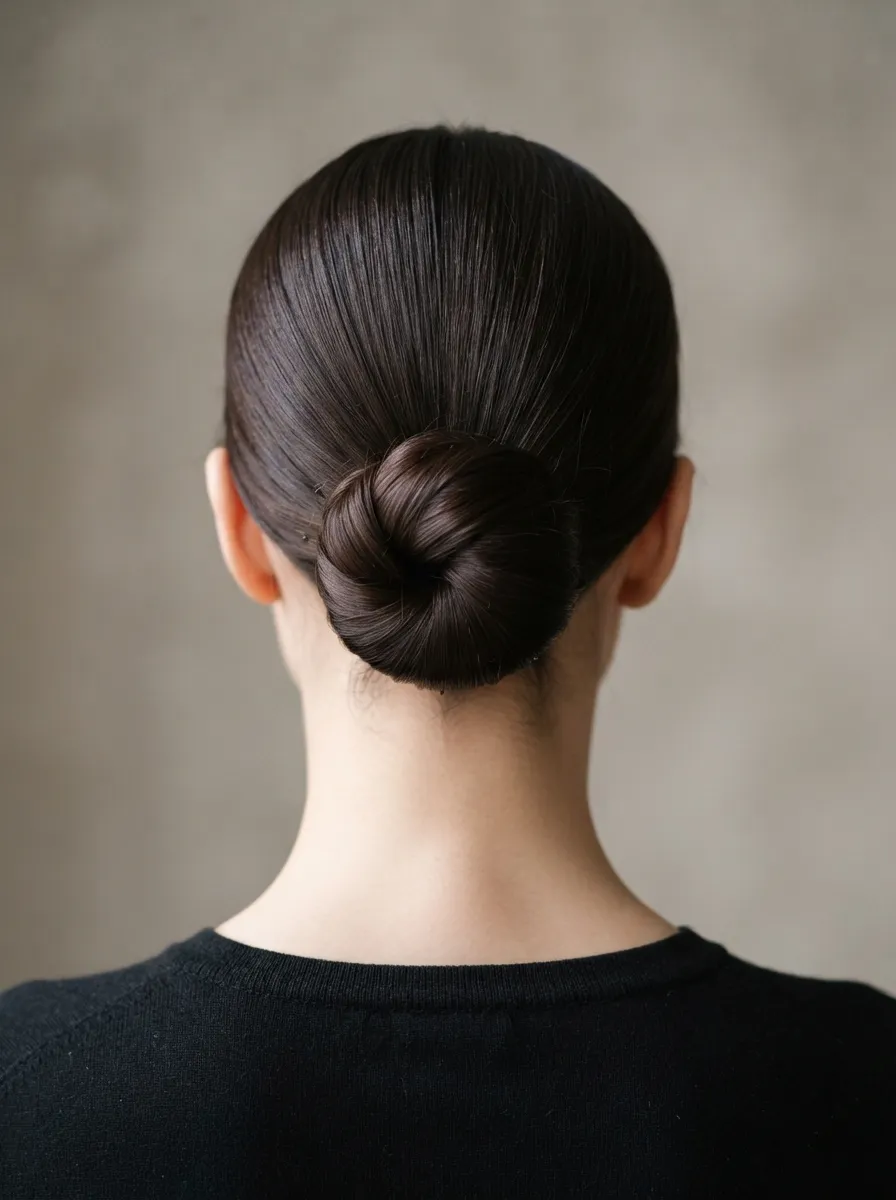 The Classic Low Bun