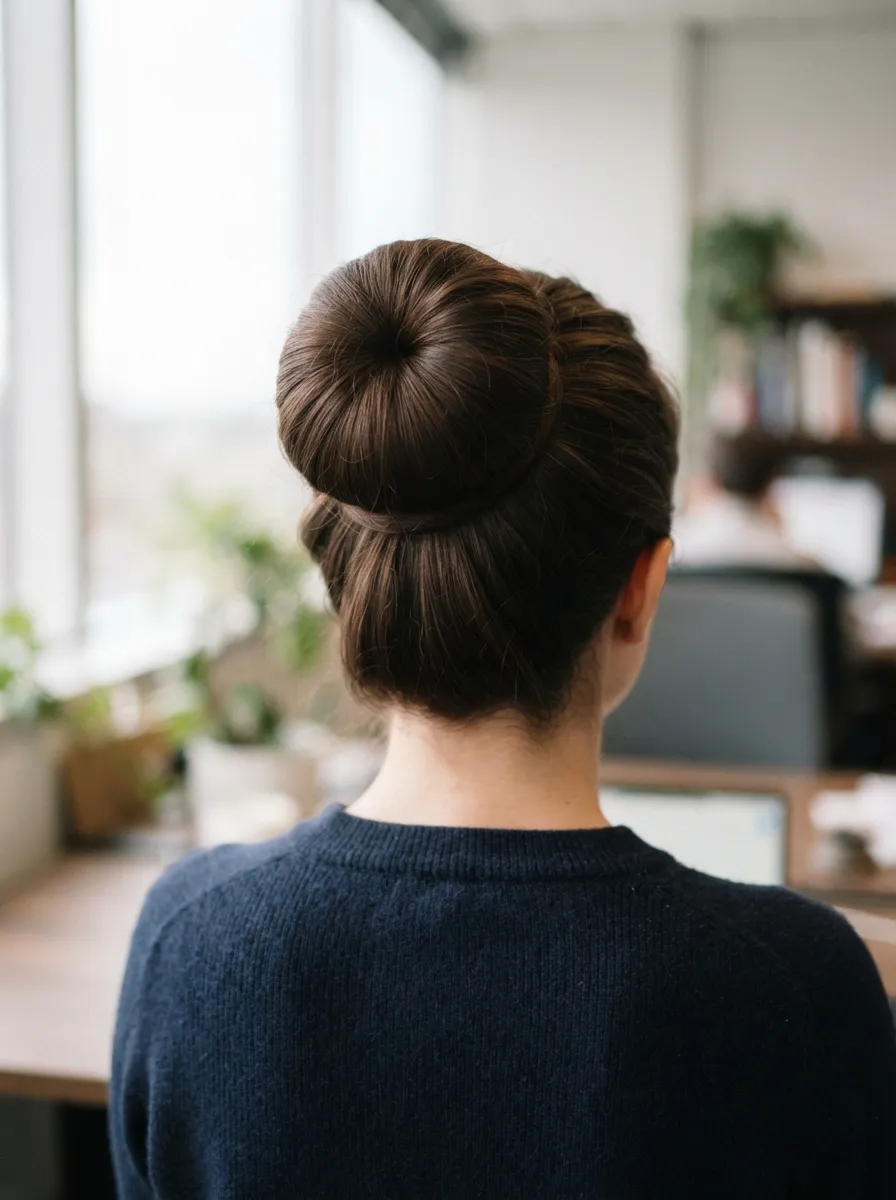 Sock Bun For Thick Hair