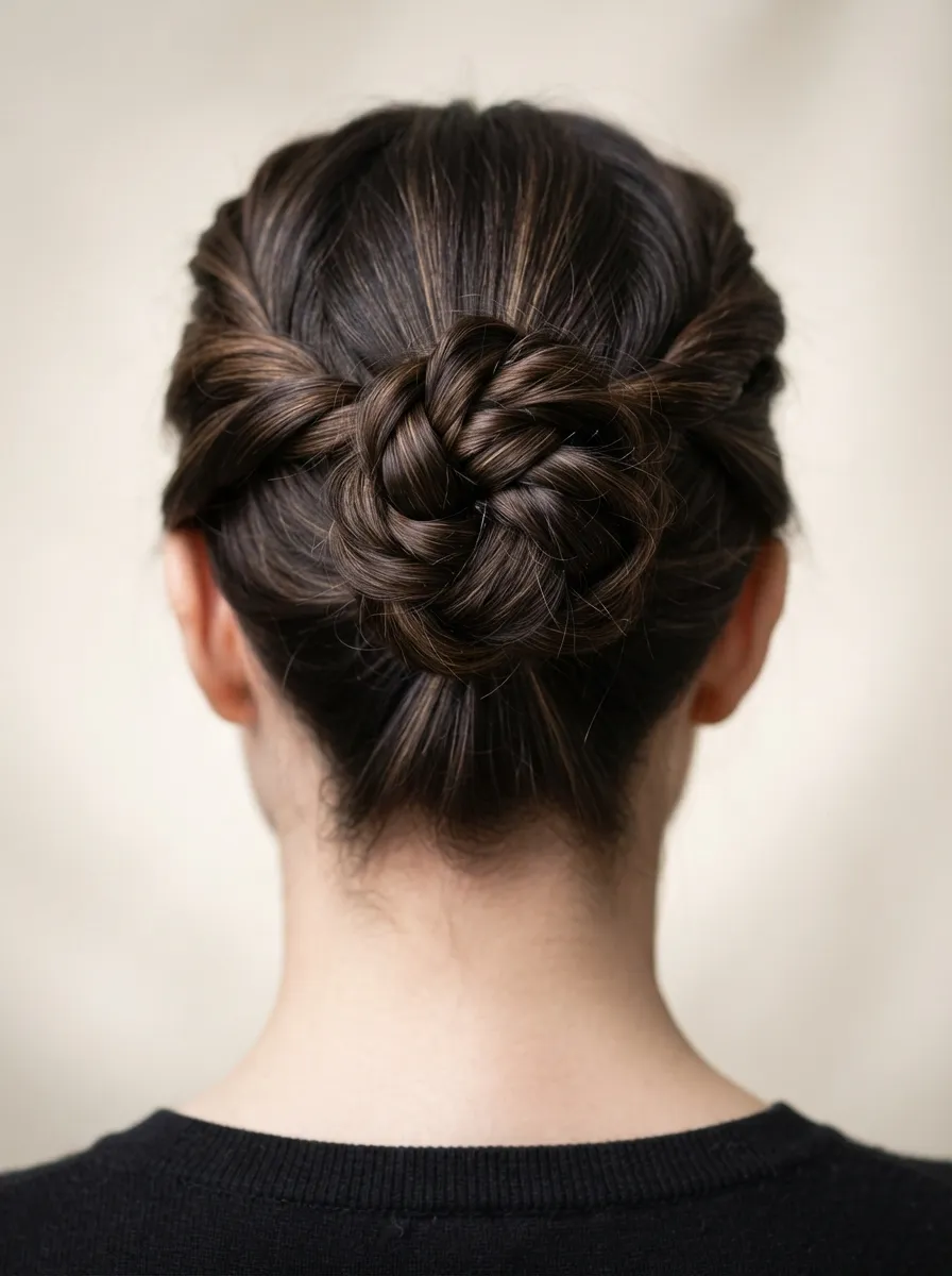 Double Twisted Bun