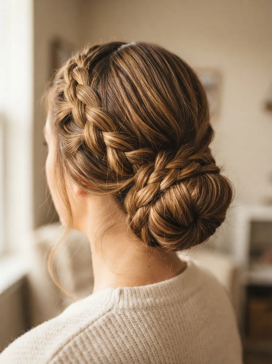 Braided Bun Combo