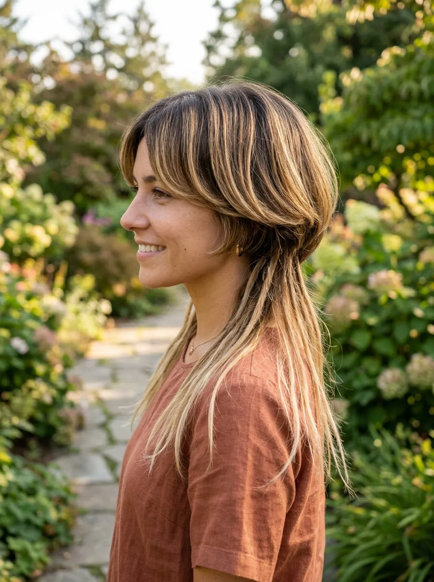 Balayage Jellyfish Layers