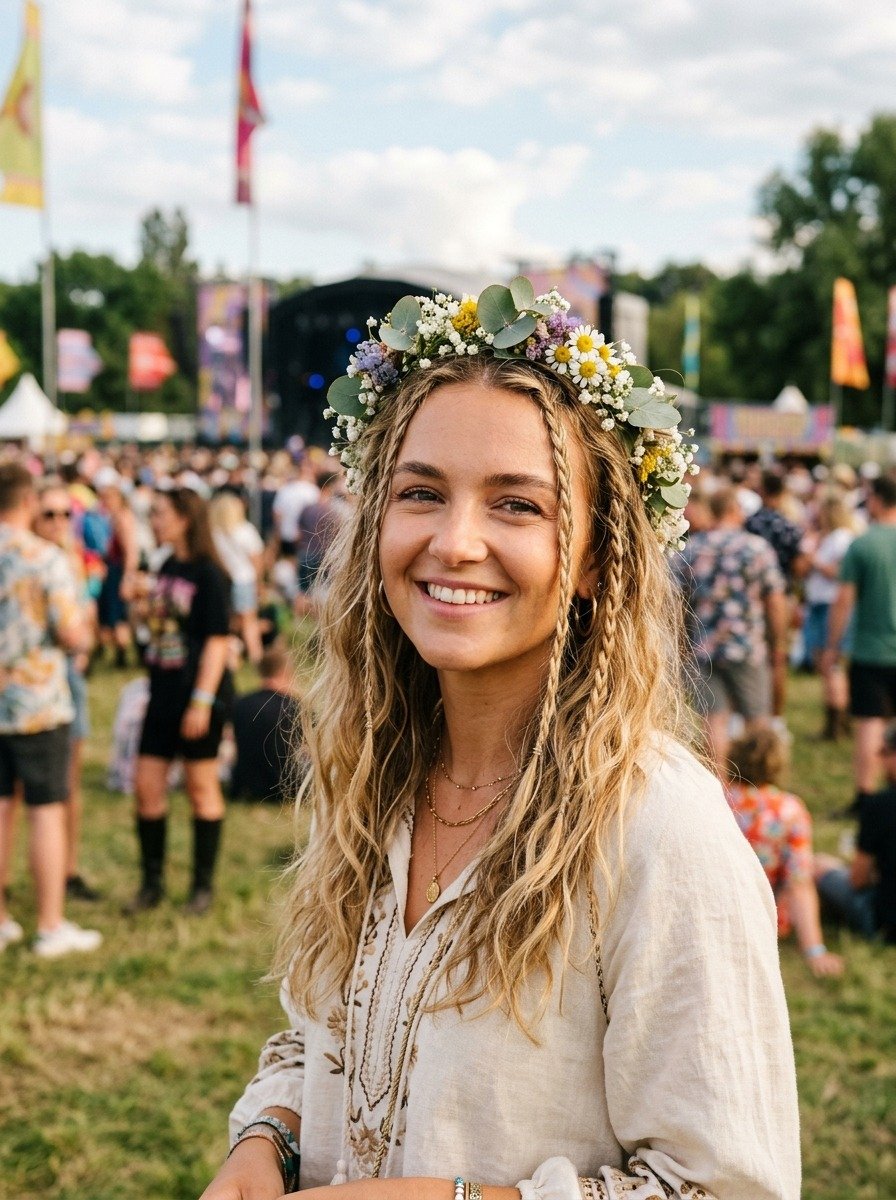 Boho Braided Waves