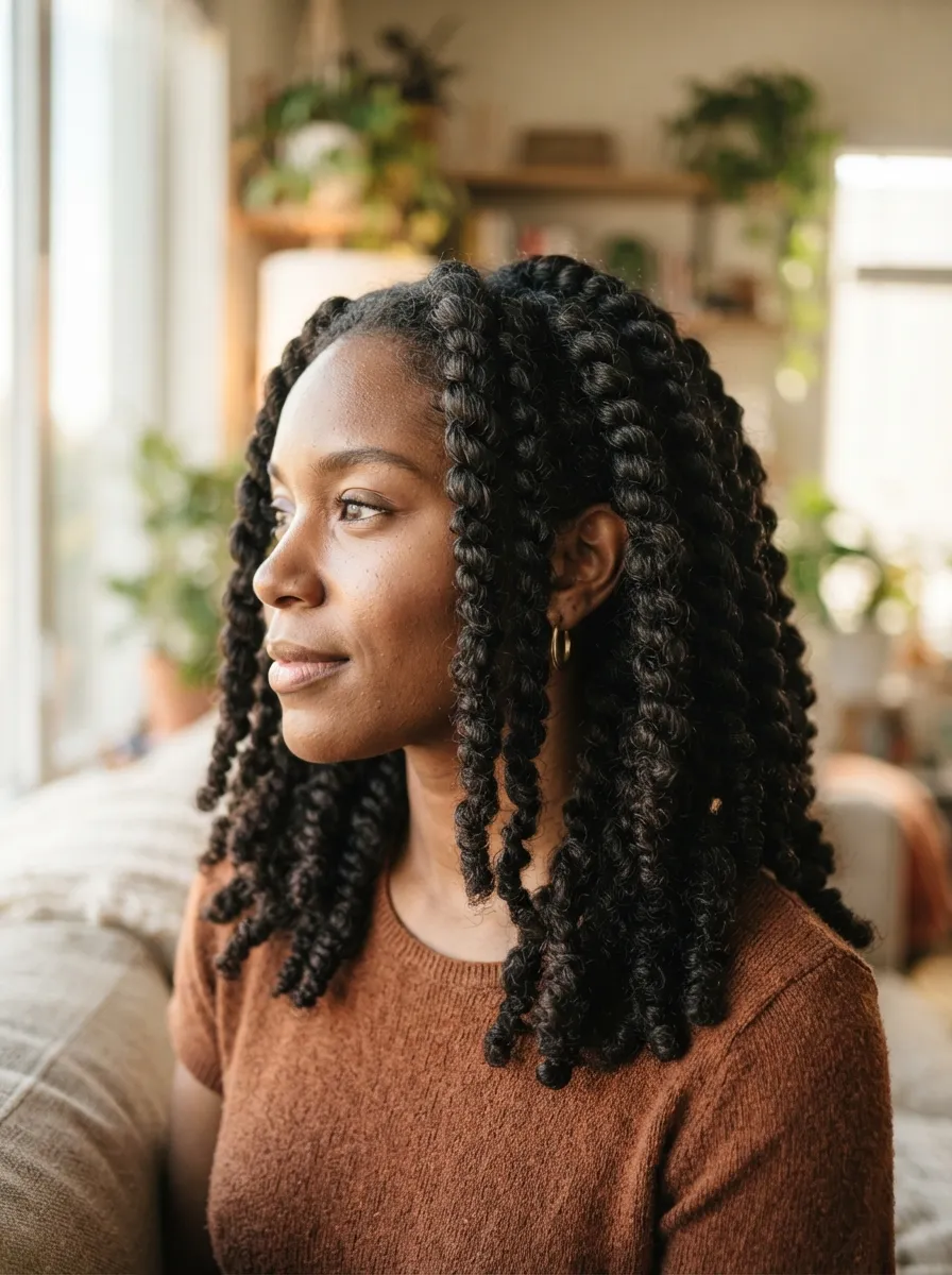 Chunky Two Strand Twists