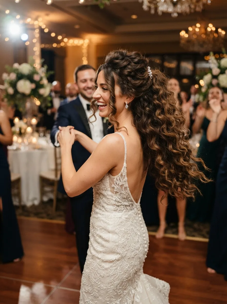 Voluminous Ponytail With Extensions