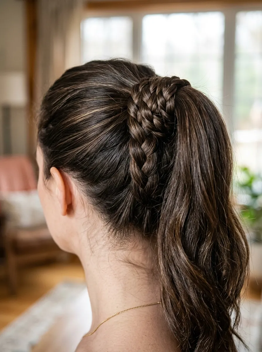 Braided Ponytail Wrap