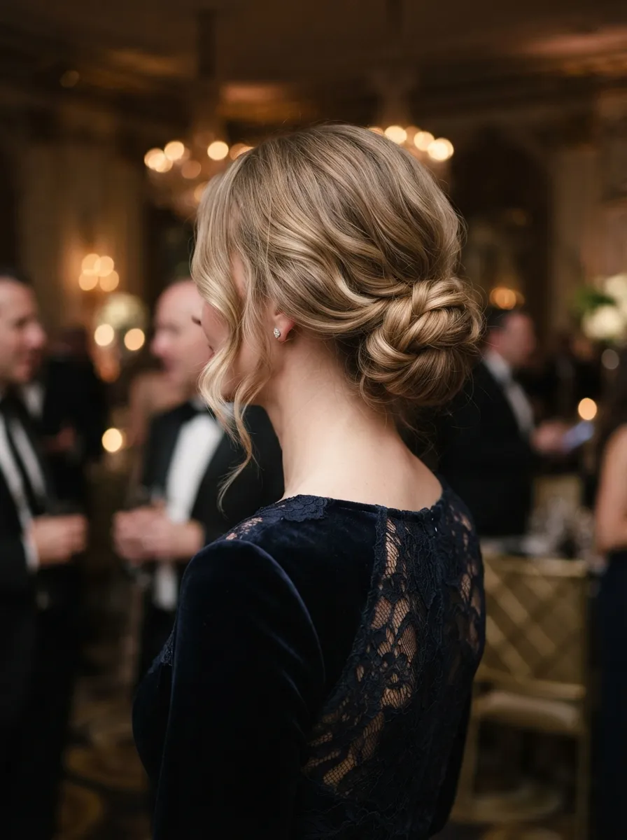 Chignon Bun for Formal Occasions