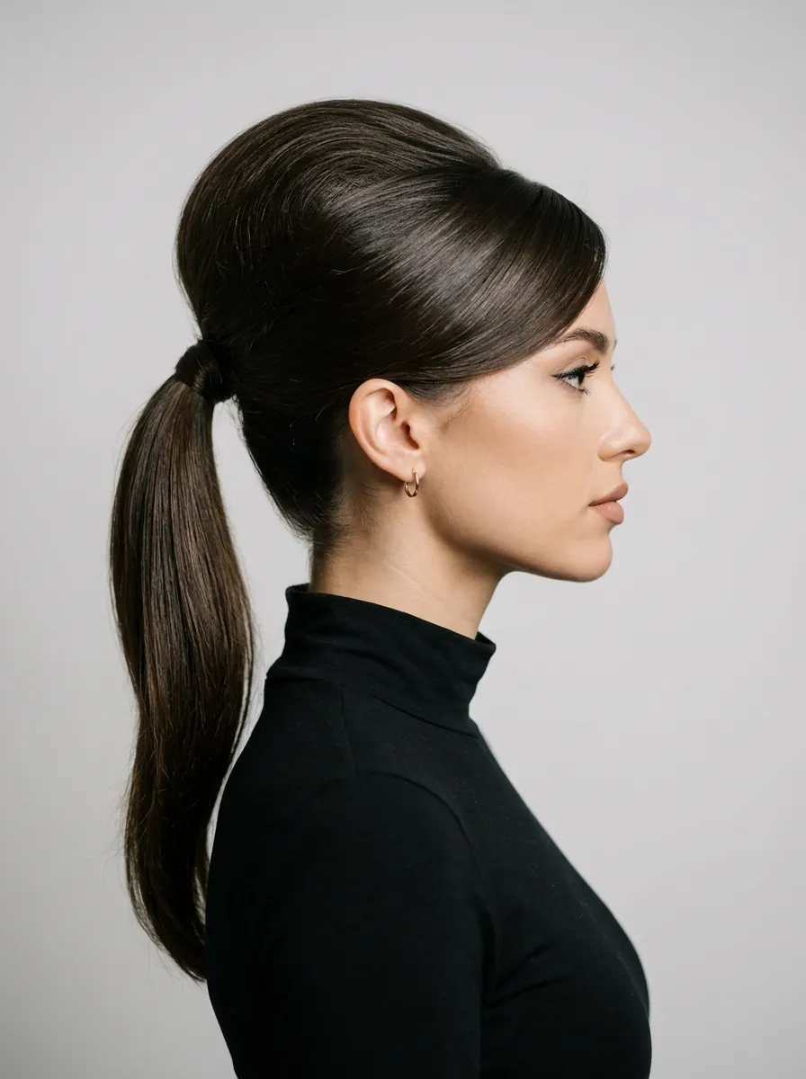 Ponytail with a Bump