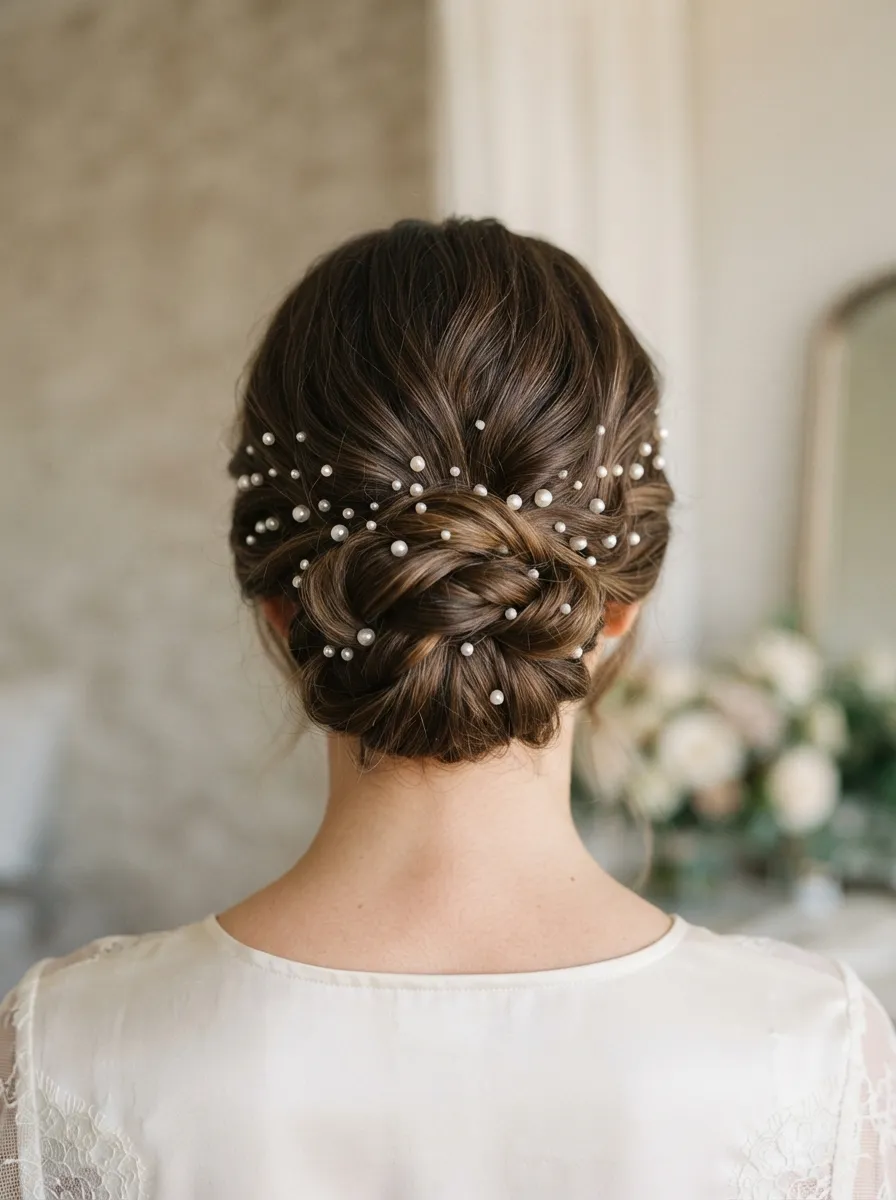 Low Bun with Accessories