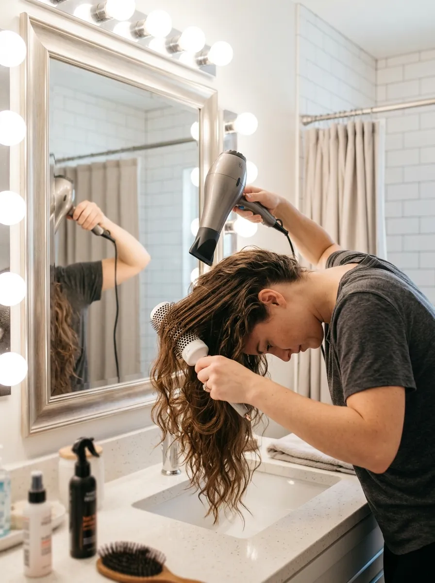 Ponytail with Volumizing Roots