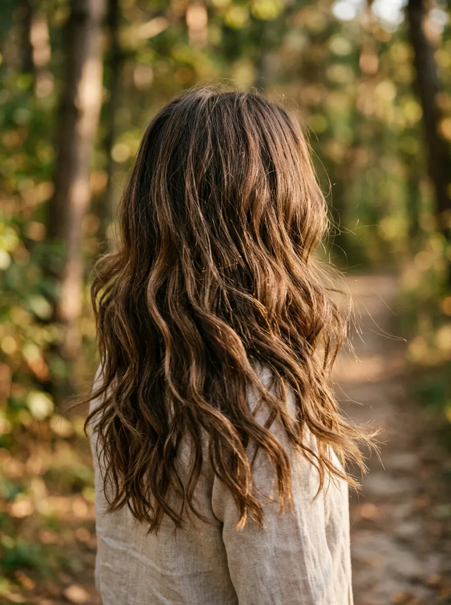 Textured Ends For Wavy Hair Types
