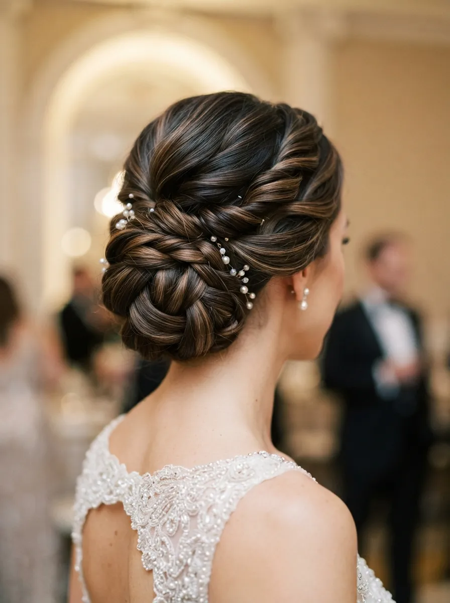 Twisted Updo Bun