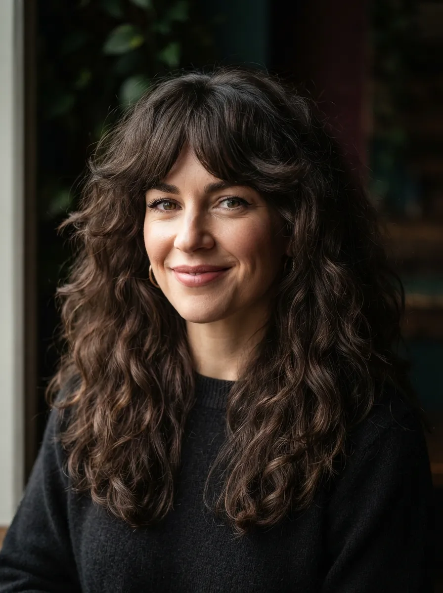 Curtain Bangs For Thick Coarse Hair