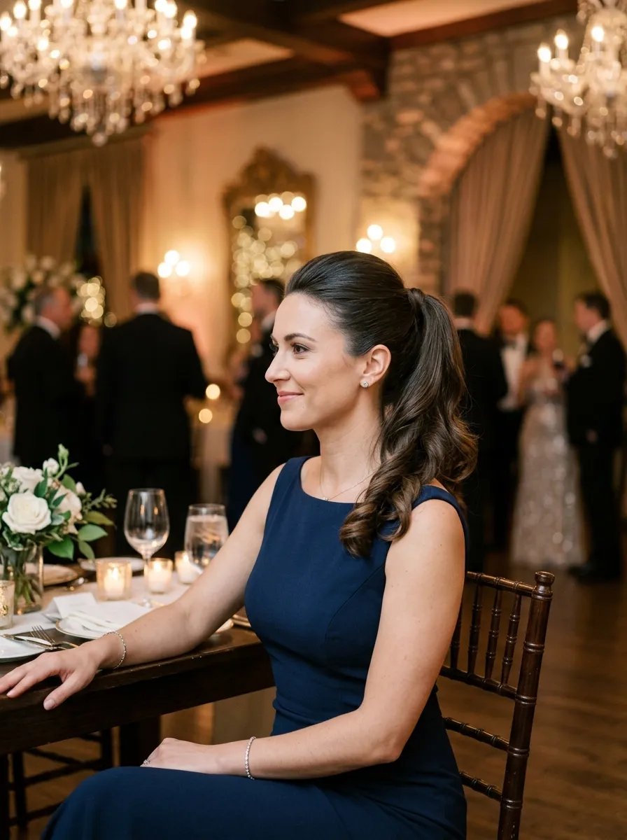 Wedding Guest High Ponytail