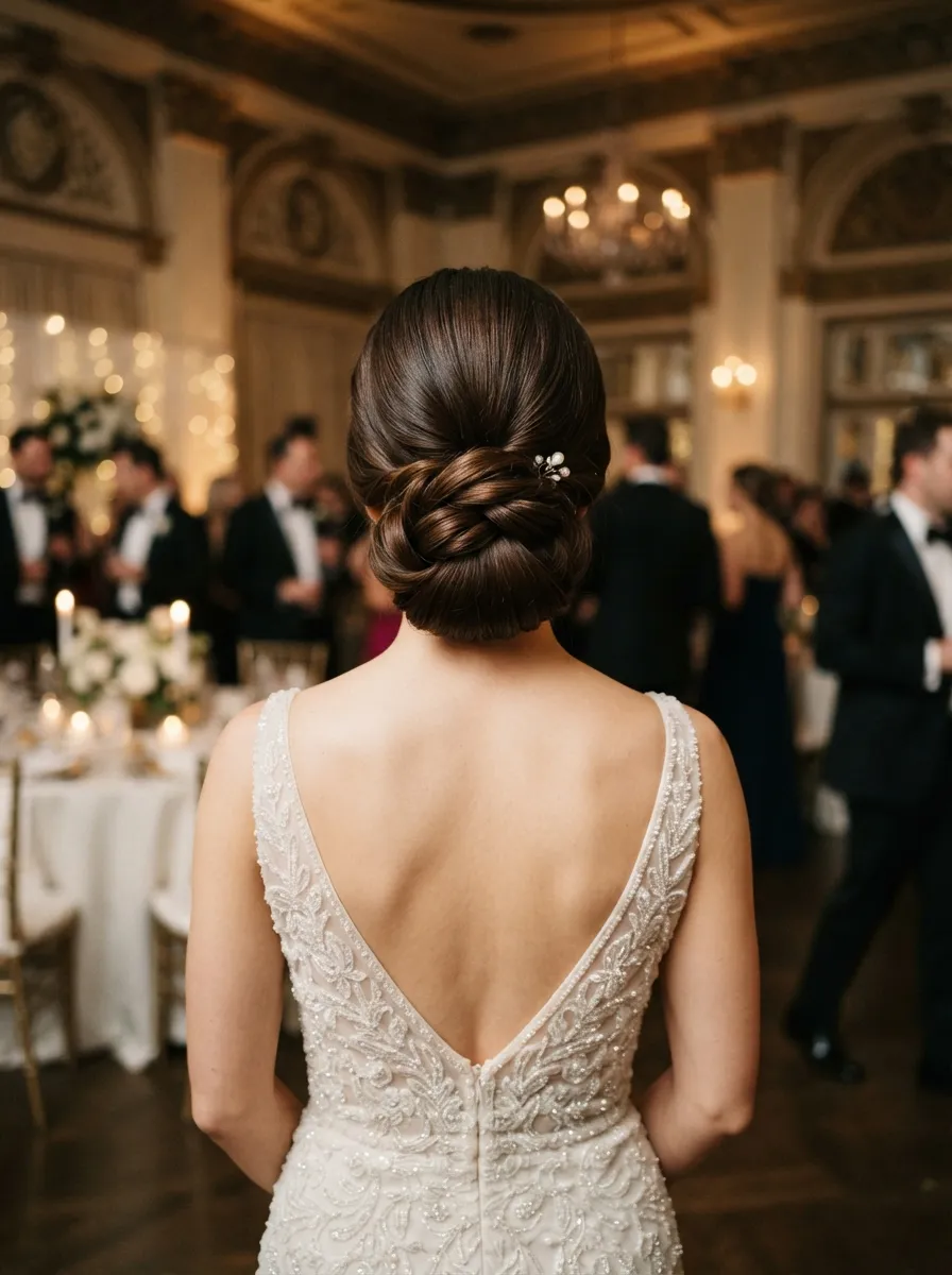 Chignon-Inspired Looped Ponytail