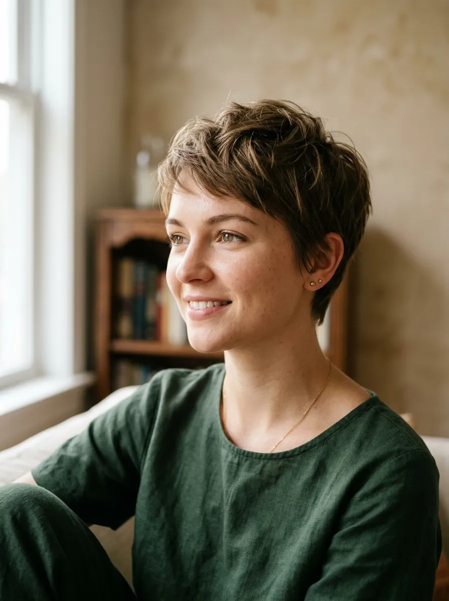 Soft Pixie Cut