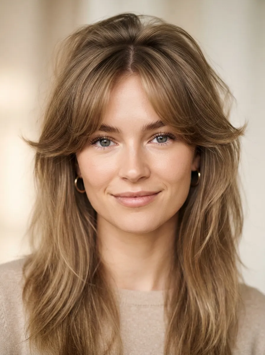 Long Bangs for Thin Hair