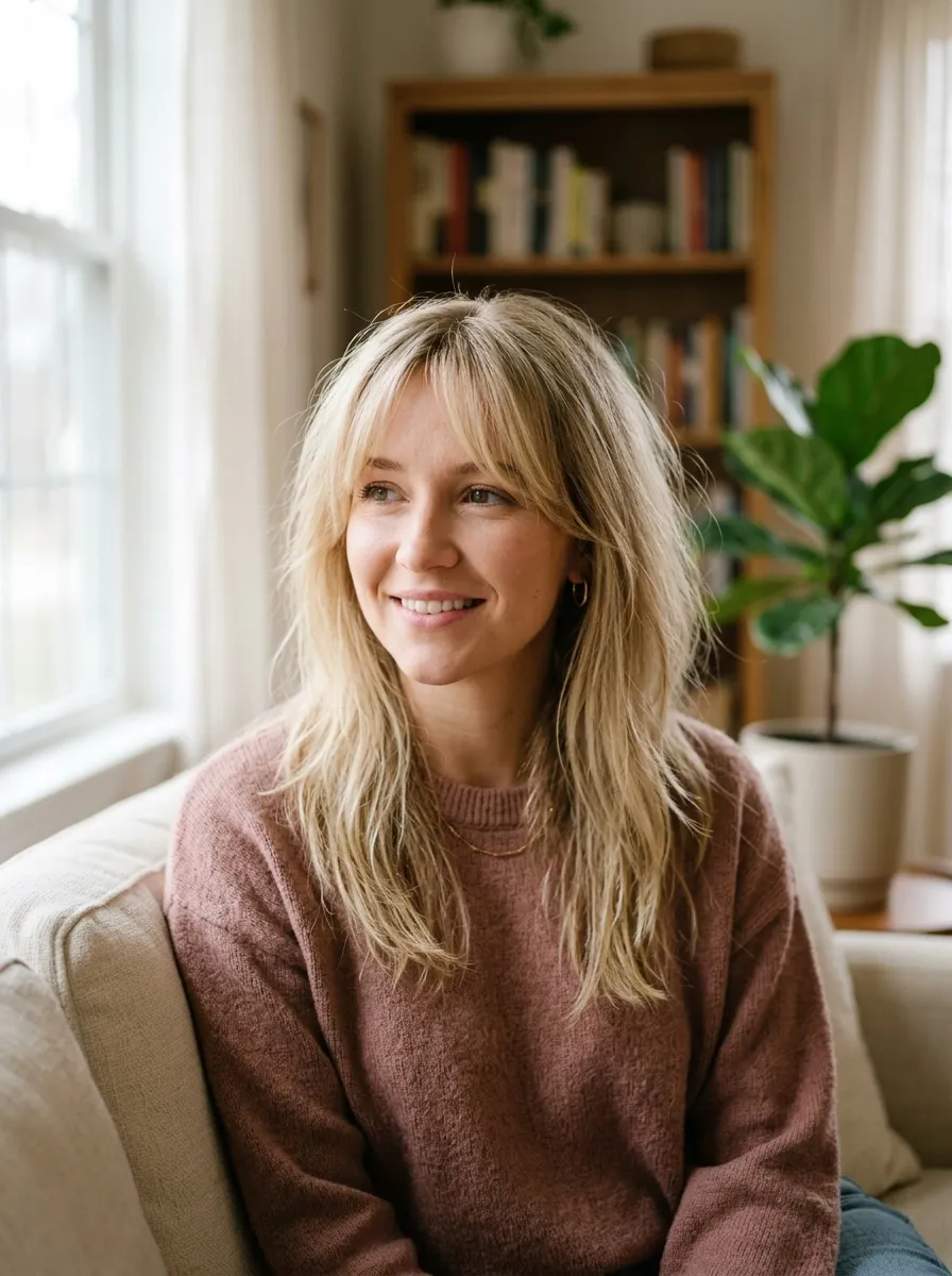 Curtain Bangs For Thin Hair