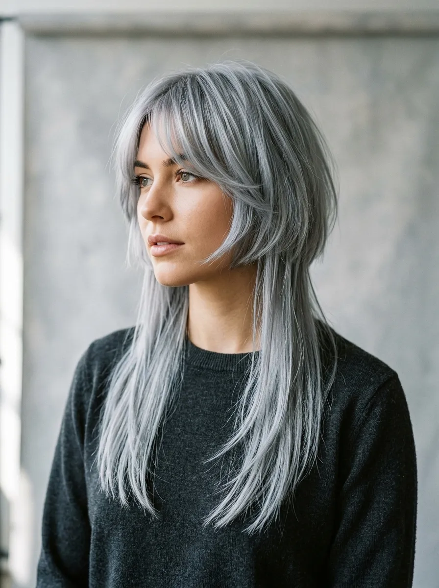 Silver And Gray Jellyfish Cut