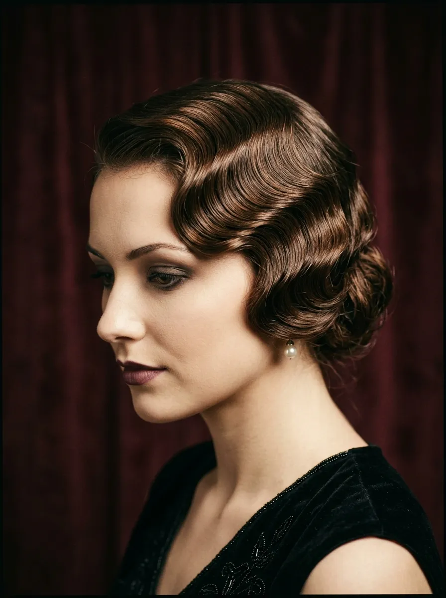 Vintage Finger Waves