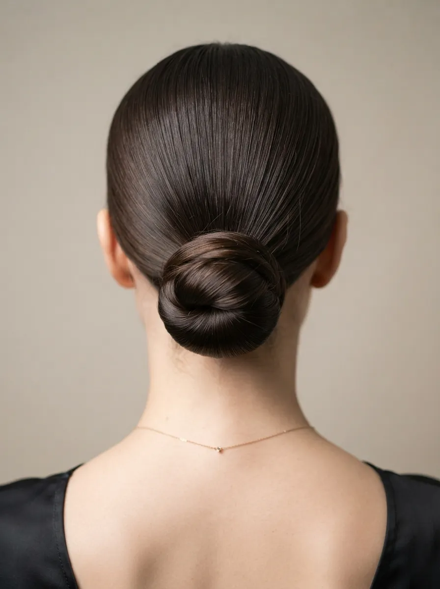Classic Low Bun