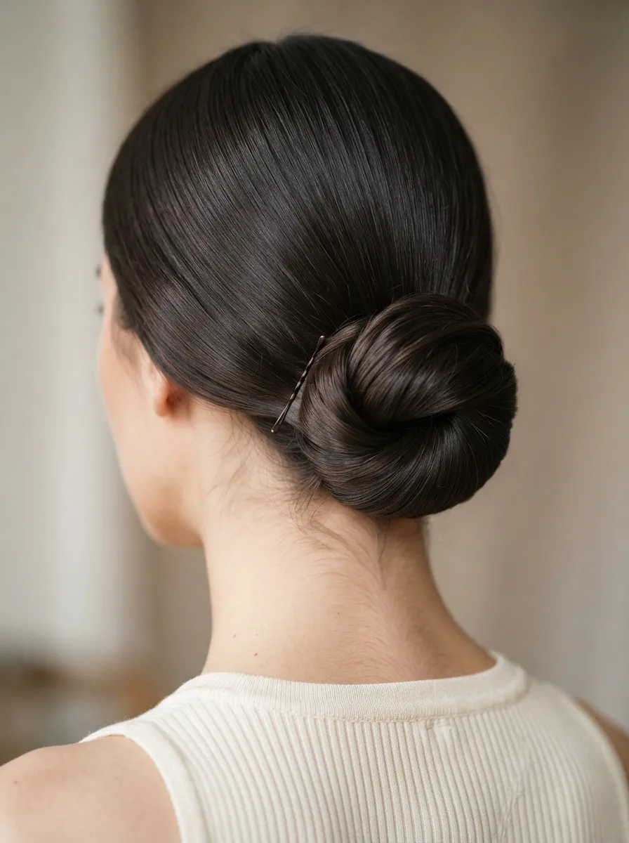 Classic Low Bun