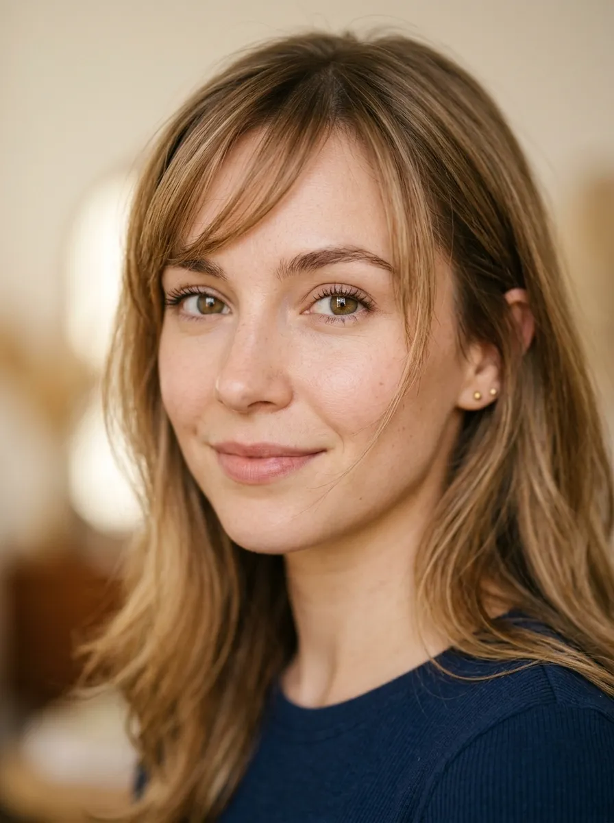 Soft Side Swept Bangs